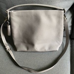 NWOT Kate Spade gray large handbag